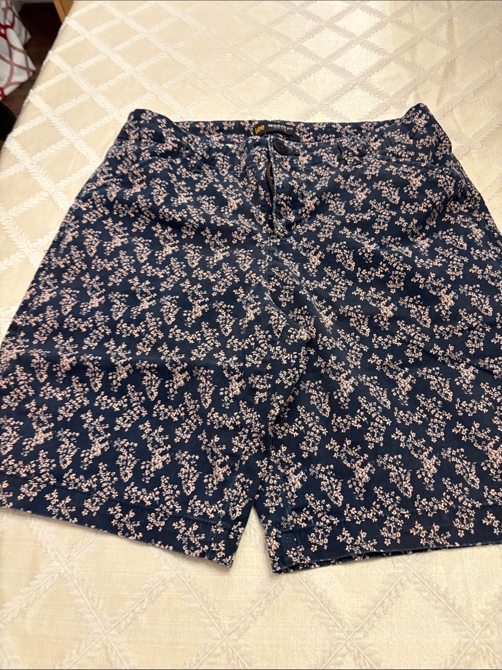 Lee midrise regular fit Chino Shorts